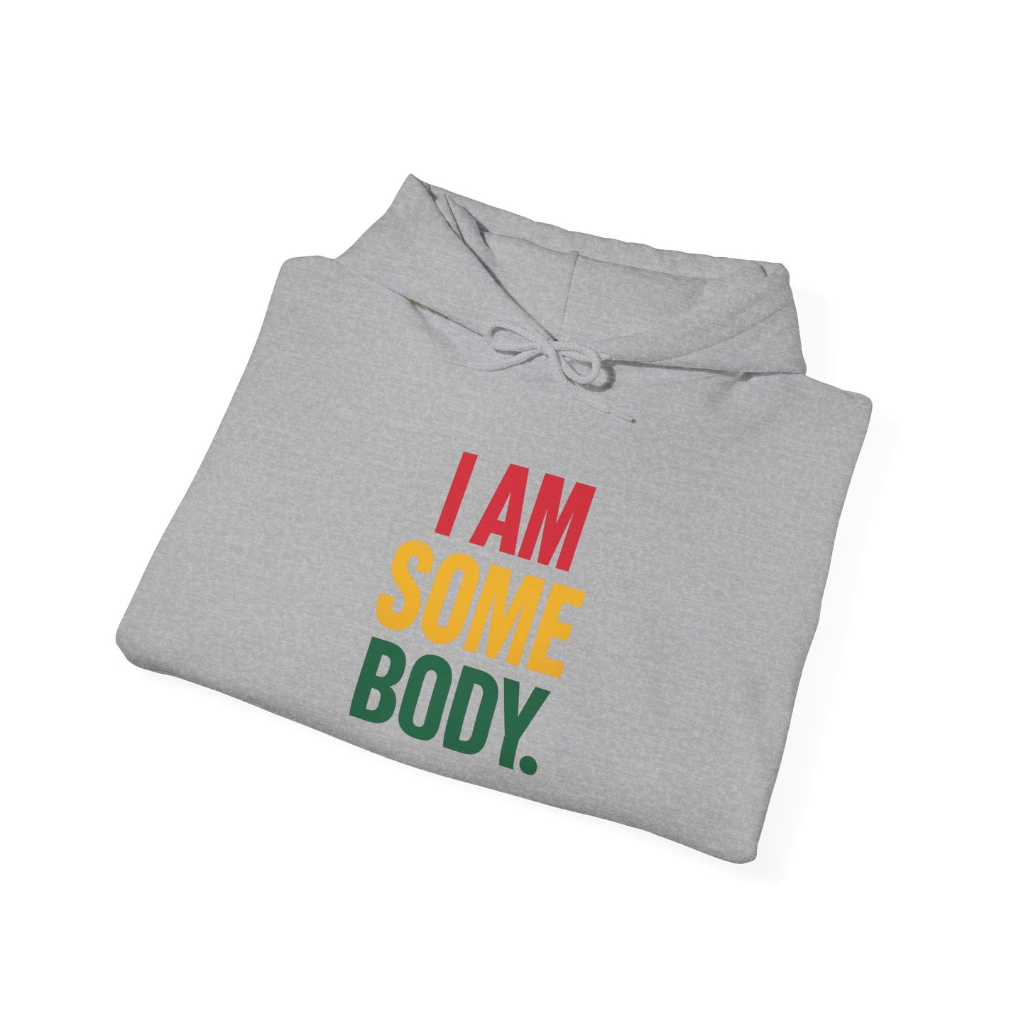 HueManity Collective "I Am Somebody" Unisex Heavy Blend Hoodie – Bold Statement, Everyday Comfort