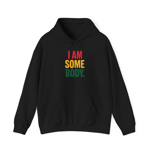HueManity Collective "I Am Somebody" Unisex Heavy Blend Hoodie – Bold Statement, Everyday Comfort