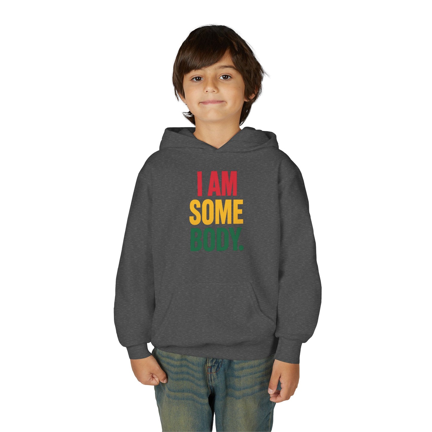 HueManity Collective Youth Heavy Blend Hooded Sweatshirt – Warmth, Style, and Inspiration