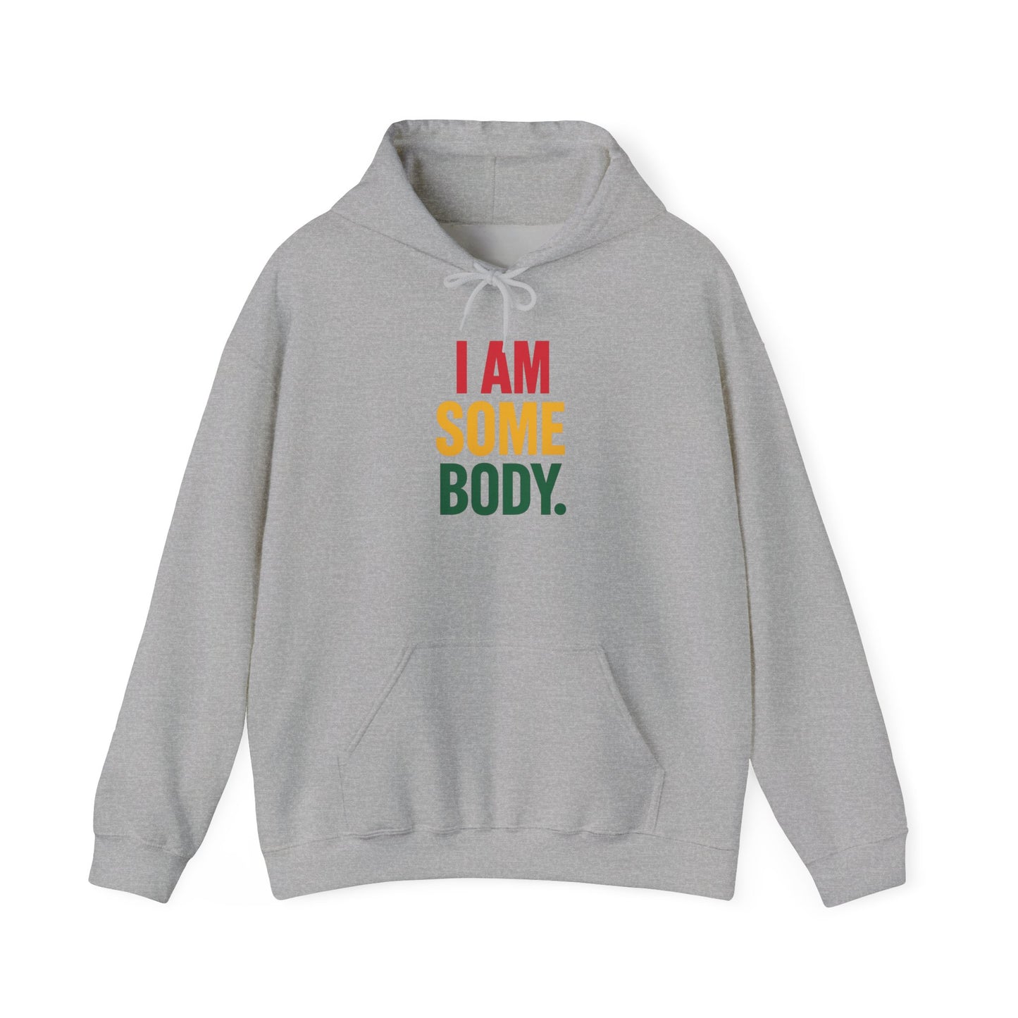 HueManity Collective "I Am Somebody" Unisex Heavy Blend Hoodie – Bold Statement, Everyday Comfort