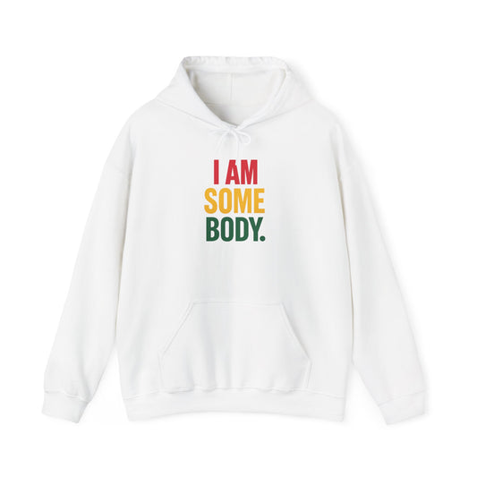 HueManity Collective "I Am Somebody" Unisex Heavy Blend Hoodie – Bold Statement, Everyday Comfort