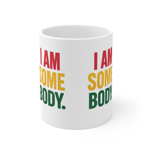 HueManity Collective Ceramic Coffee Mug – Start Your Day with Purpose
