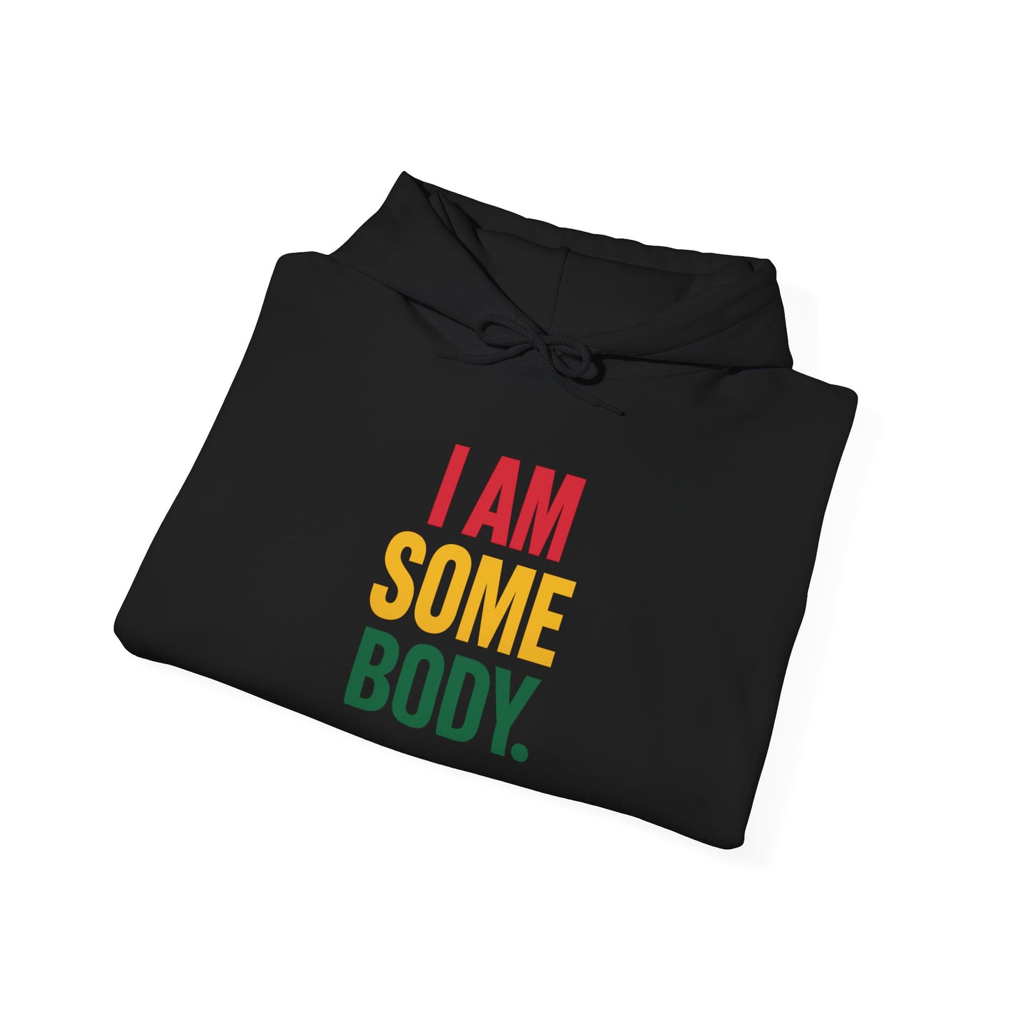 HueManity Collective "I Am Somebody" Unisex Heavy Blend Hoodie – Bold Statement, Everyday Comfort