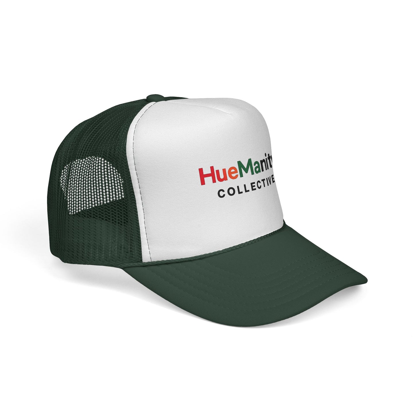 HueManity Collective Trucker Cap | Bold Statement Hat for Everyday Wear, Gift for Friends, Stylish Sun Protection, Trendy Outdoor Gear
