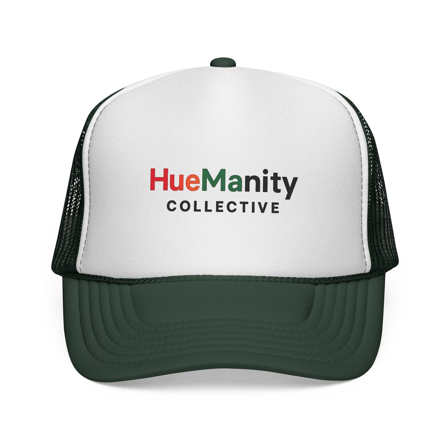 HueManity Collective Trucker Cap | Bold Statement Hat for Everyday Wear, Gift for Friends, Stylish Sun Protection, Trendy Outdoor Gear