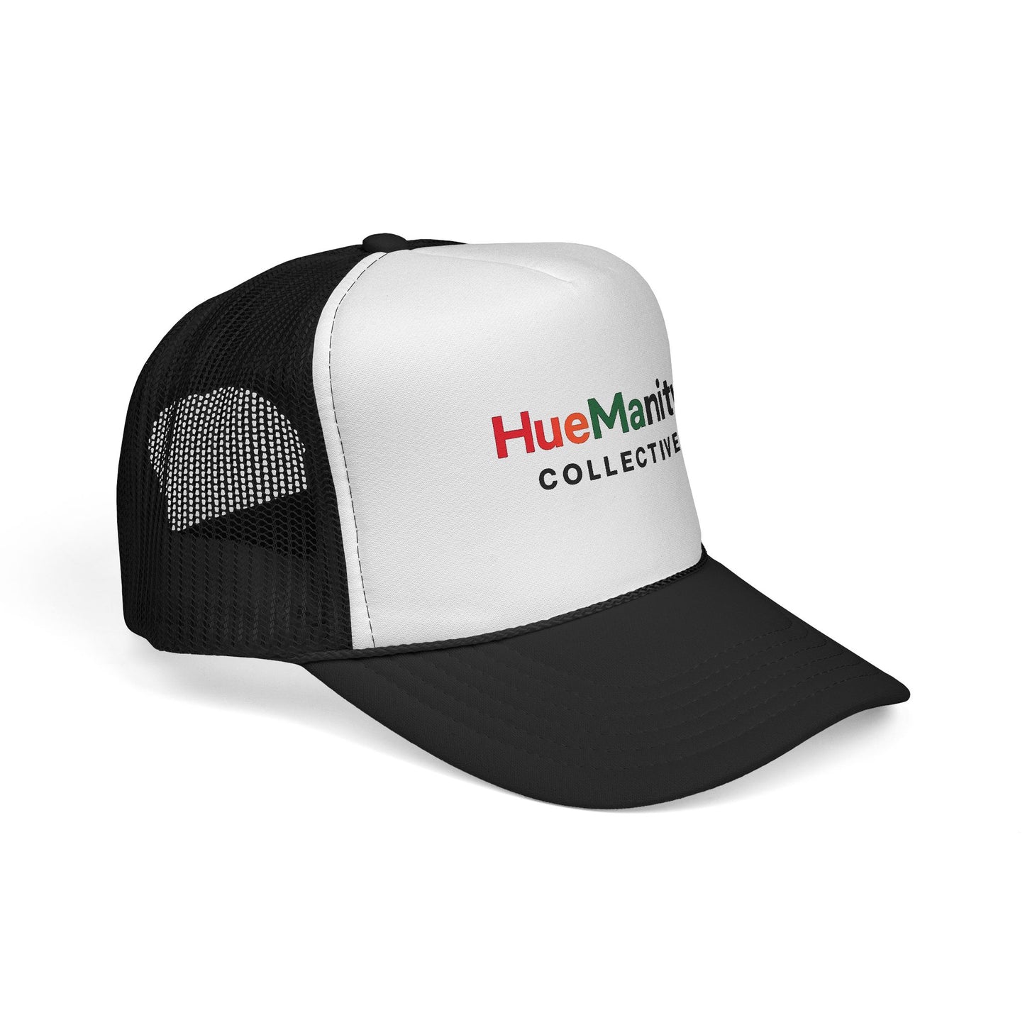HueManity Collective Trucker Cap | Bold Statement Hat for Everyday Wear, Gift for Friends, Stylish Sun Protection, Trendy Outdoor Gear